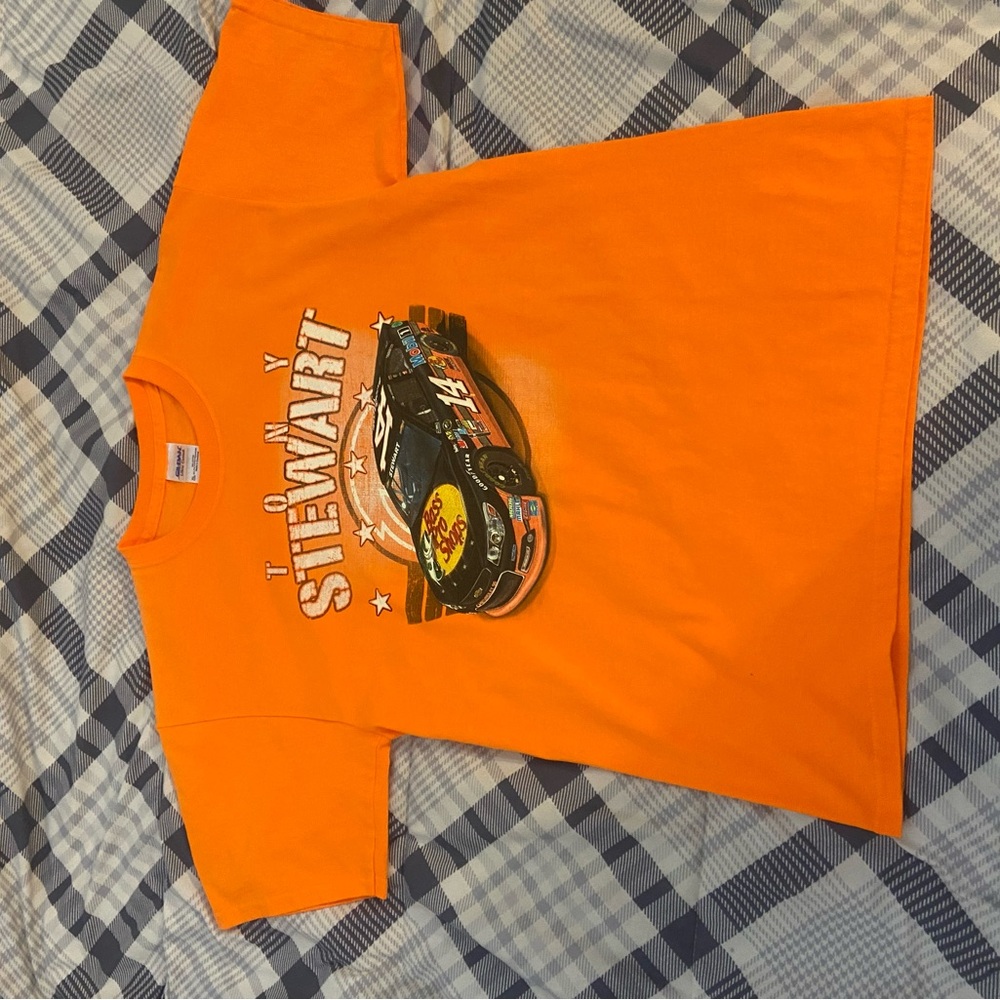 Tony Stewart orange T-shirt